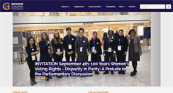 Desktop Screenshot of genderconcerns.org